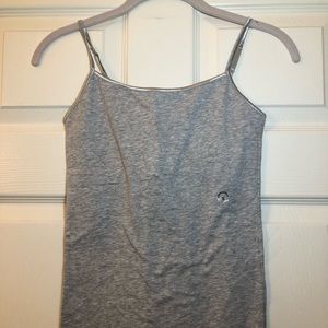 Aeropostale grey cami shelf-bra